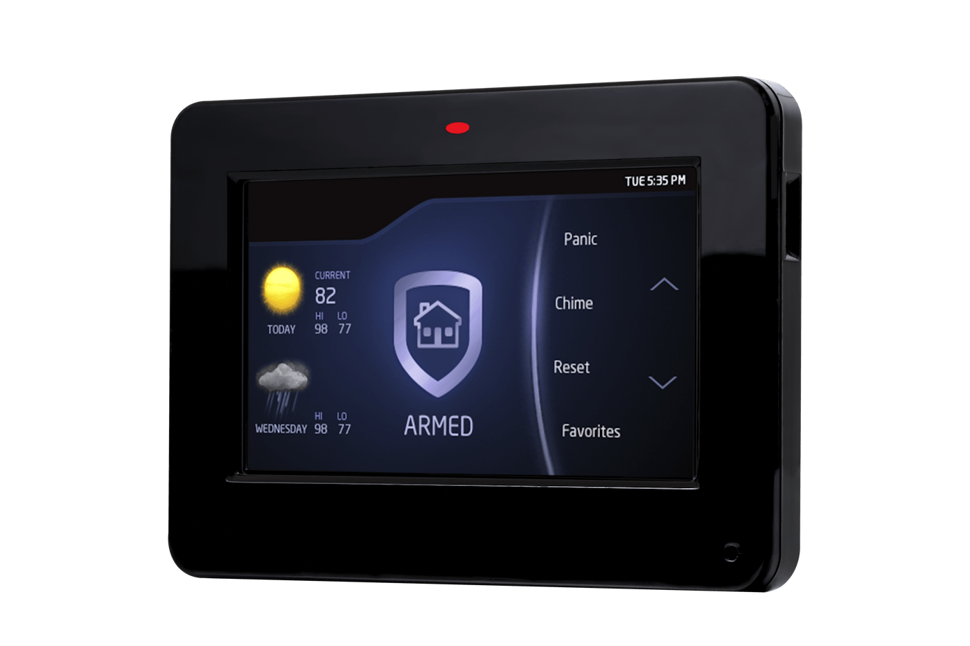 DMP 7800 Series touchscreen keypad