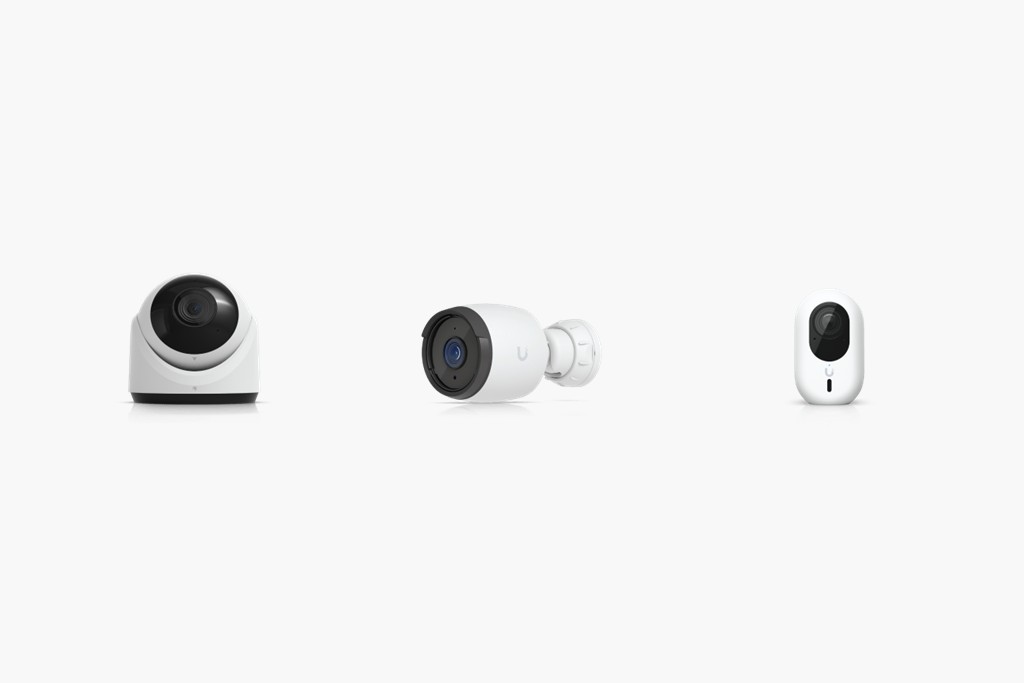 UniFi Protect G6 cameras: turret, bullet and compact models